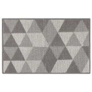Unique Bargains Indoor Outdoor Durable Easy Clean Absorbent Washable Dirt Resist Door Mat 1 Pc - 1 of 4