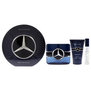 Mercedes-Benz Sign 2022 by Mercedes-Benz for Men - 3.4oz EDP Spray, 10ml EDP Spray, 1.7oz Shower Gel - 1 of 4