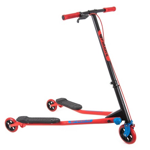 Yvolution Y Fliker A3 Kids Drifting Scooter Red Target