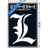 Trends International Death Note - L Symbol Framed Wall Poster Prints - 3 of 4