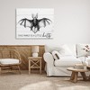 Stupell Industries This Family Is Batty Witty Saying Detailed Bat Canvas Art - 3 of 4