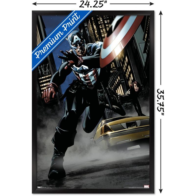 Trends International Marvel Comics - Captain America - Comic Framed Wall Poster Prints, 3 of 7