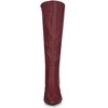 Allegra K Women's Pointy Toe Buckle Decor Side Zip Stiletto Heel Knee High Boots - 2 of 4