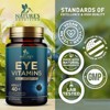 Eye Vitamins & Mineral Supplement - Contains Lutein, Zinc, Vitamins C, E & Zeaxanthin - Supports Eye Strain, Vision Macular Health - 60 Capsules - 3 of 4