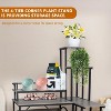 Garvee Litter Box Enclosure Cat Tree with 6 Storage Shelves and Pullable Tray – Large Hidden Cat Litter Box Furniture - 2 of 4