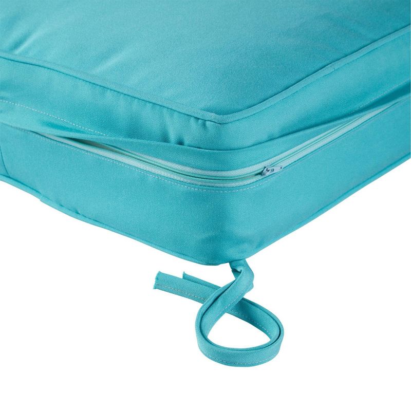 2pc Sunbrella Outdoor Deep Seat Cushion Set - Kensington Garden, 4 of 8