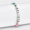Little Words Project Believe Beaded Bracelet - 2 of 4
