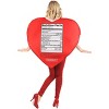 HalloweenCostumes.com One Size Fits Most   Box of Chocolates-Heart Costume, Red/Brown/Brown - 4 of 4