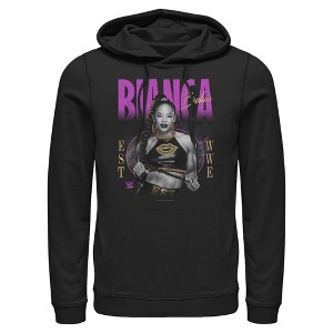 Mens WWE Gold Bianca Belair Lightweight Hoodie - 1 of 4
