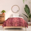 Deny Designs Twin/ Twin Extra Long Schatzi Brown Innessa Paisley Berry Comforter and Pillow Sham Pink - 3 of 4
