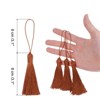 Unique Bargains Handmade Soft Floss DIY Mini with Loop Craft Tassels 45 Pcs - 2 of 4