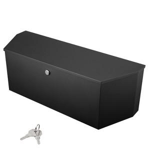 VEVOR Trailer Tongue Box, Carbon Steel Tongue Box Tool Chest, Heavy Duty Trailer Box Storage with Lock and Keys, Utility Trailer Tongue Tool Box - 1 of 4