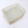 Unique Bargains Fabric Collapsible Spacious Capacity Easy to Clean Storage Bins - 3 of 4