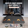 VEVOR Upgraded Rubber Threshold Ramp, 3.5" Rise Door Ramp with 1 Channel, Natural Rubber Car Ramp with Non-Slip Textured, 33069 lbs Load Capacity - 3 of 4