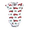 Hudson Baby Infant Girl Cotton Layette Set, Christmas Gift - 4 of 4