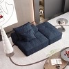 Modern Modular Sectional Sofa, DIY Layout Design Sofa, Tufted Sofa with Chenille Fabric Textile and Foam Pillows-Baofuwish - 3 of 4