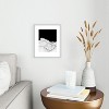 Viviana Gonzalez Lines in the mountains Metal Framed Art Print - Deny Designs - 2 of 4
