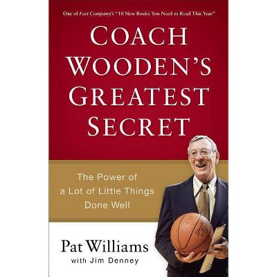 Coach Wooden's Greatest Secret - by  Pat Williams & Jim Denney (Paperback)