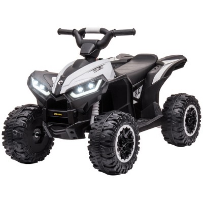 12V Kids Ride-On ATV Quad with Music, Lights & 2-Speed Control for Toddlers Ages 3–5