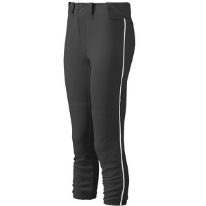 Mizuno Youth Girl's Belted Piped Softball Pant - 1 of 2
