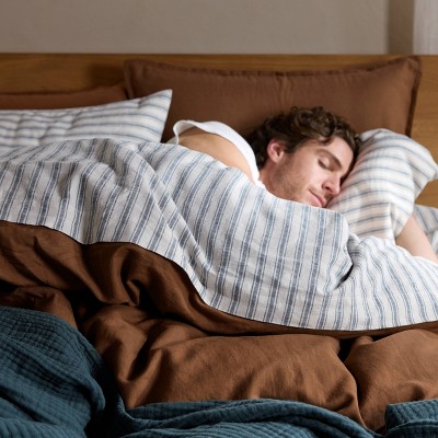 Relaxed Linen Stripe Sheet Set - Parachute