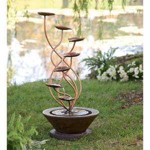 Wind & Weather Large Bronze Leaf Fountain - 1 of 1