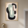 Art Remedy Abstract Numeral Contemporary Shapes Abstract Wall Art Framed - 2 of 4