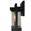 Artcraft Lighting Port Charlotte 1 - Light Wall Light in  Matte Black - 4 of 4