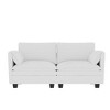 CAVINAS 74.27" Loveseat Sofa for Small Spaces,Mid Century Modern Sofa with Breathable Fabric,2-Seater Couch for Living Room - 3 of 4