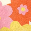 TOWN & COUNTRY PLAY Blossom Retro Daisy Flower Shaped Bath Mat, Absorbent Tufted Floor Mat - 2 of 4