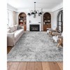 VEVOR Area Rug, 9 x 12 ft Large Washable Boho Rug, Non-Slip and Tear-Resistant Soft Carpet,Pet Friendly Bohemian Area Rugs,Indoor Mat for Bedroom,Gray - 3 of 4