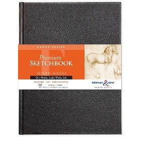 Stillman & Birn Gamma Series - Hardbound Sketchbook - Portrait 8 x 11 A4 - 150gsm Ivory Paper - 1 of 2
