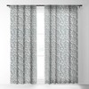 Holli Zollinger Paloma Blue Single Panel Sheer Window Curtain - Deny Designs - image 2 of 4