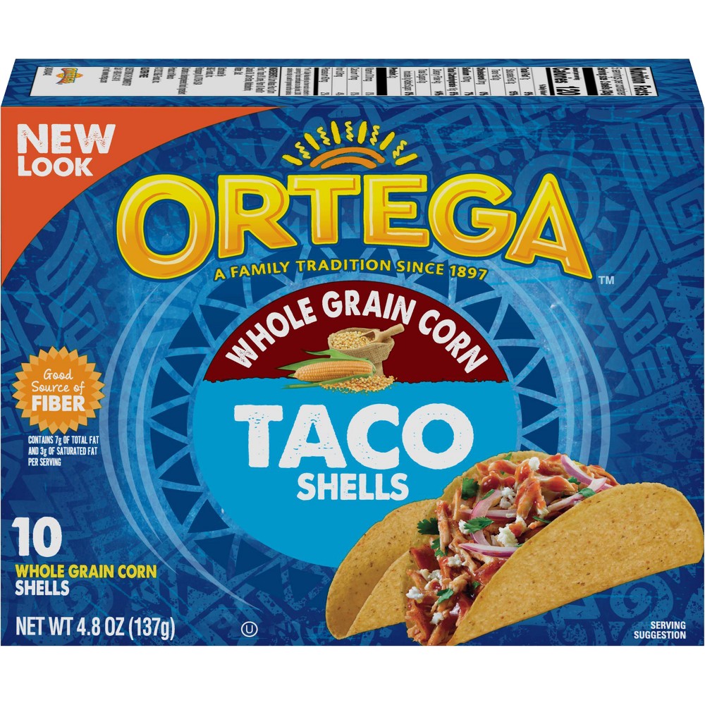 WHOLE GRAIN CORN TACO SHELLS