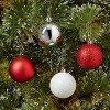50ct Shatter-Resistant Round Christmas Tree Ornament Set - Wondershop™ - 2 of 3