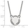 Black Bow Jewelry Sterling Silver Kappa Alpha Theta Greek Life Necklace 18 Inch - 2 of 4