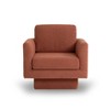 NixBex Modern Swivel Accent Chair with 360 Degrees Armchair Thick Padded Single Sofa Chair Upholstered Comfy Barrel Chair - 2 of 4