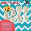iDIY Jumbo Squishies (8 Shapes)-White Kawaii Slow Rising Squishy Toys, Paint, Decorate, Stress Relief Craft, Kids Classroom, Activity Gift (4"-6") - 4 of 4