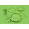 Crown Premium Quality Plastic Tablecloth 54 Inch. x 108 Inch. Rectangle - 6 Pack - 4 of 4