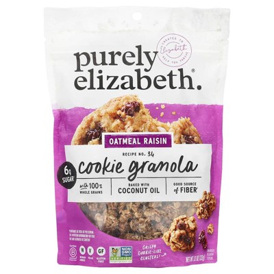 Purely Elizabeth, Cookie Granola, Oatmeal Raisin, 11 oz
