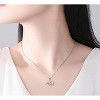 Infinity Heart Necklace for Women - HTUTWOO™ Love Heart Pendant with Cubic Zirconia and Infinity Necklace, 925 Sterling Silver Heart Necklace - 2 of 4