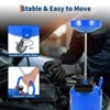 Oil Drain Tank,Portable Oil Drainer w/ 360 Degree Wheels,Toolbox & 15 Inch Funnel Fluid - 3 of 4