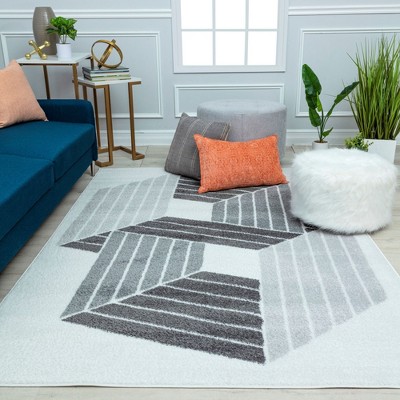 Mason Brooks Azalea AZ30B Contemporary Geometric Area Rug