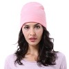 Soft Fleece Watch Cap Winter Warm Cozy Skull Hat, Black - Solaris - 2 of 4