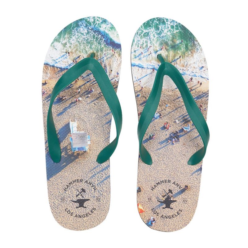 Hammer Anvil Men’s Flip-Flops Summer Sandals, 1 of 8
