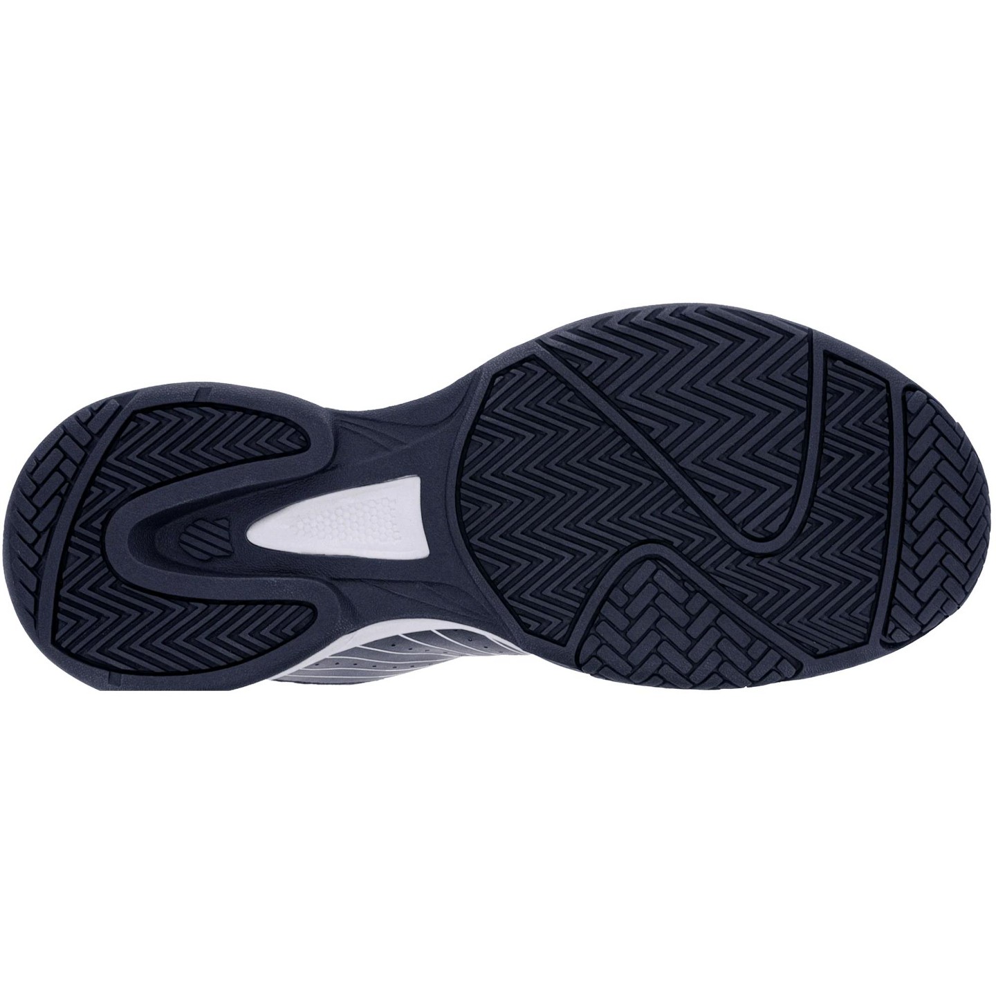 Мужское пальто K-Swiss Court Express Pickleball Shoe (Peacoat/White/Silver), цвет: Белый — фото 6