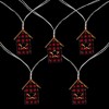 Northlight 10 Count B/O LED Warm White Plaid House Christmas Lights - 4.75' Clear Wire - 3 of 4
