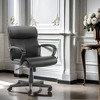GlasFlength Task and Chairs Seating, Sets with Swivel Rolling, Low-Back Mesh Armless Office Chair for office, Pink, 19.68"*19.68"*34.25" - 2 of 4
