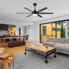 Airsurfer 60"/65" Matte Black LED Ceiling Fan with Remote, 6-Speed Reversible Motor, 3-Color Light & Memory Function - 4 of 4