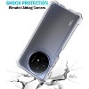 Nakedcellphone Clear Case for TCL 60 XE NxtPaper 5G Phone (2025) - Transparent Hybrid - 4 of 4